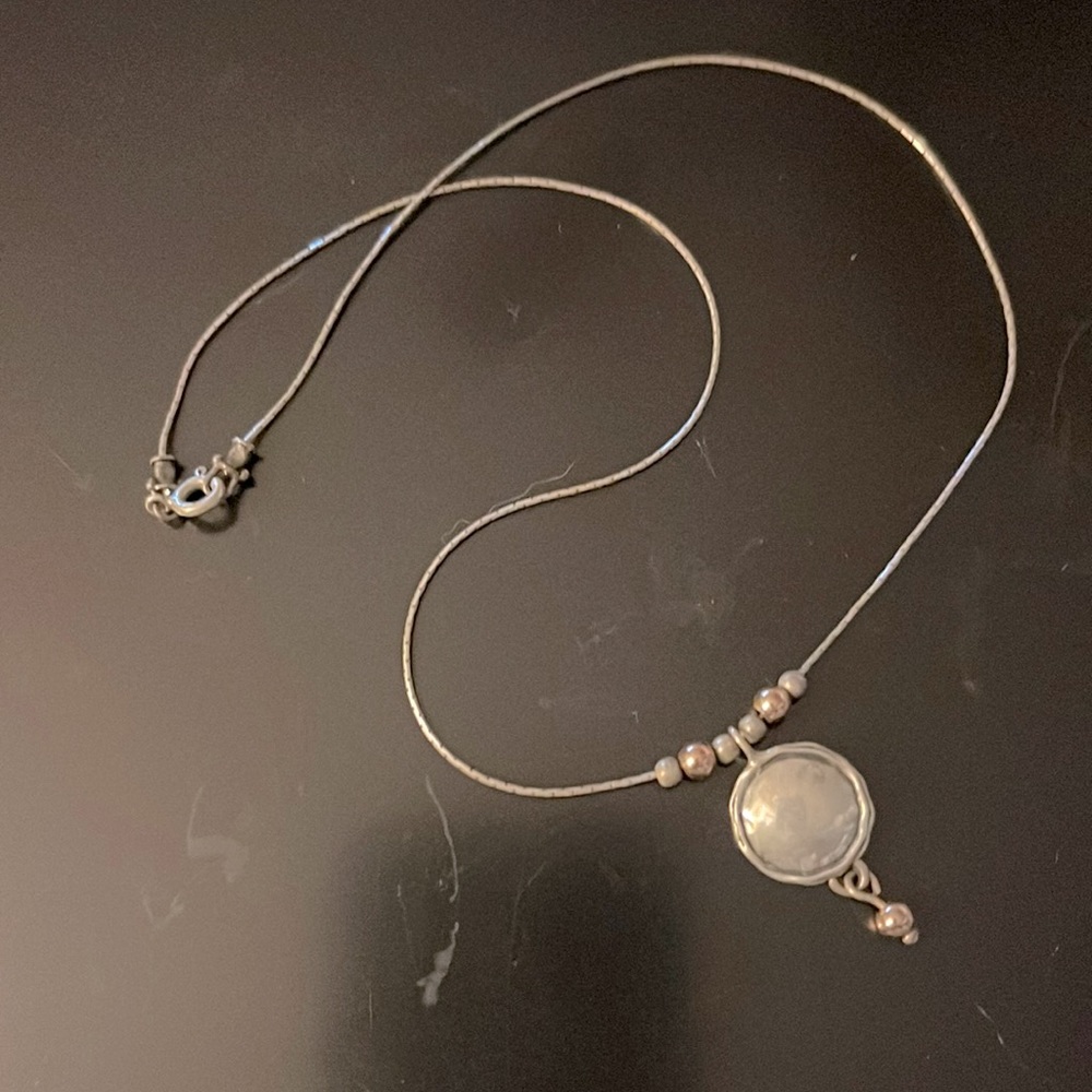 Sterling silver necklace